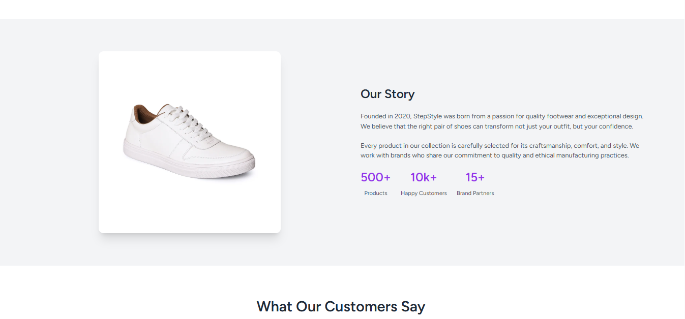 StepStyle - E-Commerce Sepatu - Screenshot 3